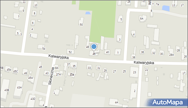 Góra Kalwaria, Kalwaryjska, 46, mapa Góra Kalwaria