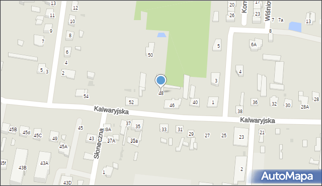 Góra Kalwaria, Kalwaryjska, 48, mapa Góra Kalwaria