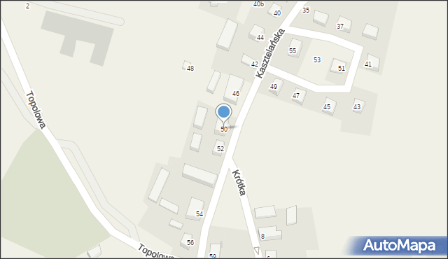 Goręczyno, Kasztelańska, 50, mapa Goręczyno