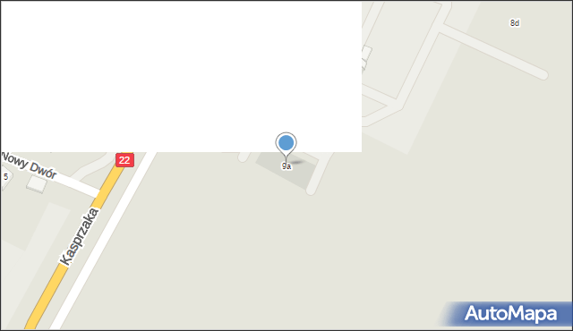 Gorzów Wielkopolski, Kasprzaka Marcina, 9a, mapa Gorzów Wielkopolski