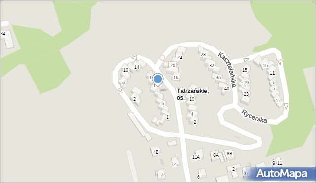 Gorzów Wielkopolski, Kasztelańska, 9, mapa Gorzów Wielkopolski