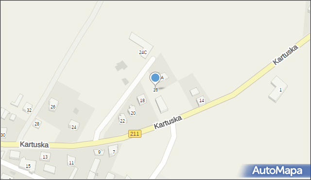 Gowidlino, Kartuska, 16, mapa Gowidlino