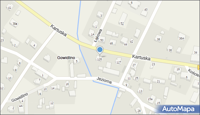 Gowidlino, Kartuska, 31, mapa Gowidlino