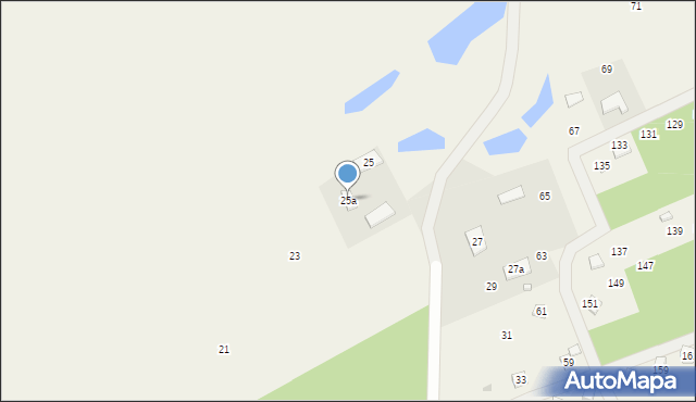 Grabówko, Kamionki, 25a, mapa Grabówko