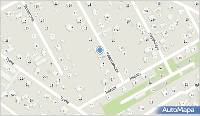 Grodzisk Mazowiecki, Kasprowicza Jana, 7, mapa Grodzisk Mazowiecki