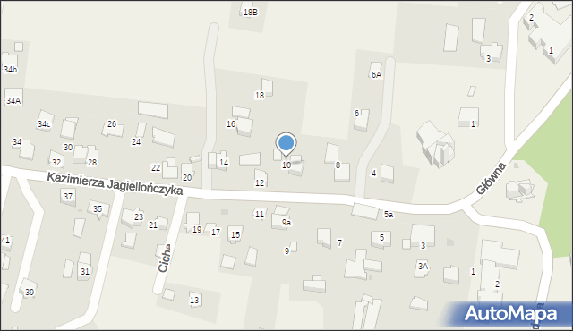 Grojec, Kazimierza Jagiellończyka, 10, mapa Grojec