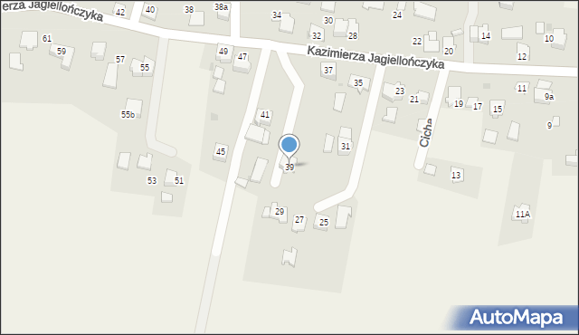 Grojec, Kazimierza Jagiellończyka, 39, mapa Grojec