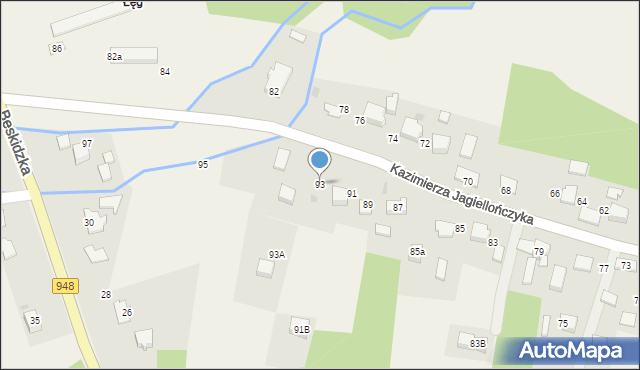Grojec, Kazimierza Jagiellończyka, 93, mapa Grojec