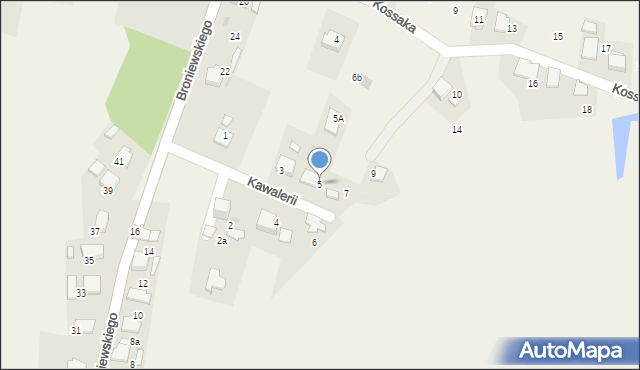 Gromiec, Kawalerii, 5, mapa Gromiec