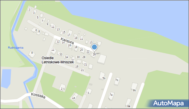 Grudziądz, Kantora Tadeusza Marii, 24, mapa Grudziądza