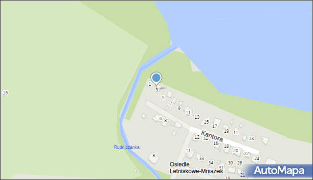 Grudziądz, Kantora Tadeusza Marii, 3, mapa Grudziądza