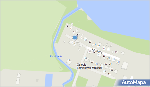 Grudziądz, Kantora Tadeusza Marii, 8, mapa Grudziądza