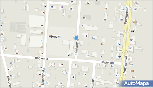 Inowrocław, Kamienna, 4, mapa Inowrocławia