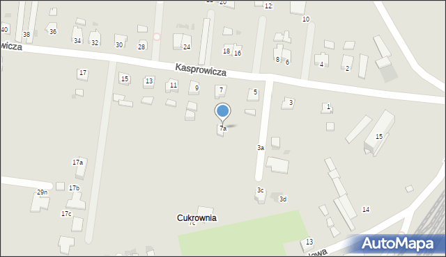 Janikowo, Kasprowicza Jana, 7a, mapa Janikowo