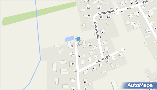 Janów Podlaski, Kazimierza Jagiellończyka, 16, mapa Janów Podlaski