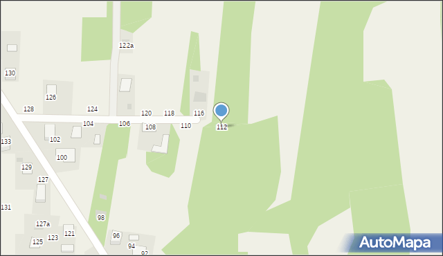 Jasień, Kasprowicza Jana, 112, mapa Jasień