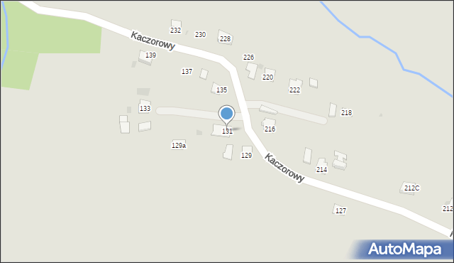 Jasło, Kaczorowy, 131, mapa Jasła