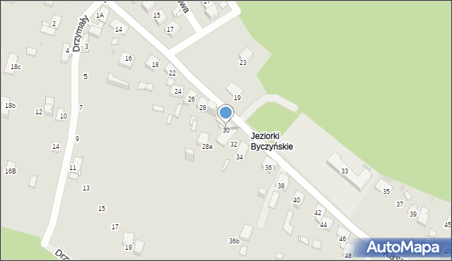 Jaworzno, Kasztanowa, 30, mapa Jaworzno