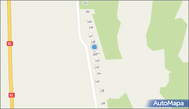 Kacice, Kacice, 144, mapa Kacice