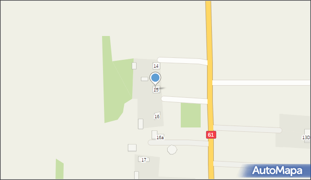 Kacice, Kacice, 15, mapa Kacice