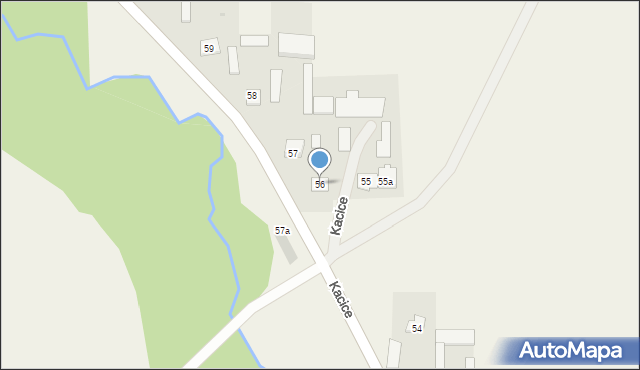 Kacice, Kacice, 56, mapa Kacice