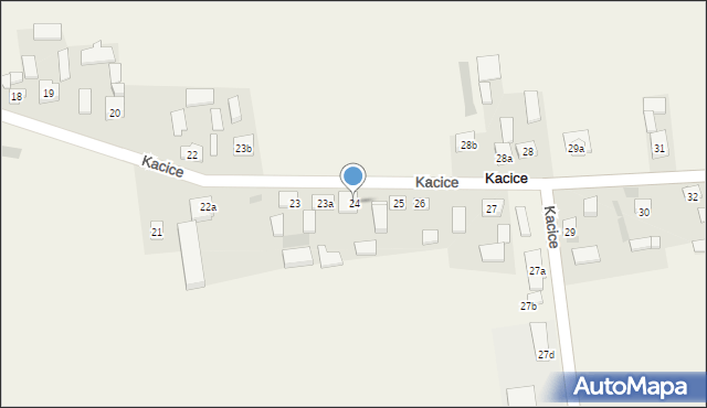 Kacice, Kacice, 24, mapa Kacice