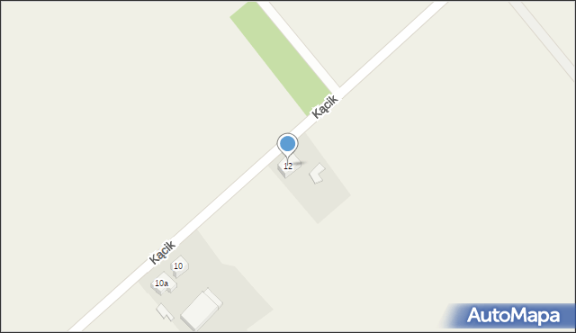 Kącik, Kącik, 12, mapa Kącik