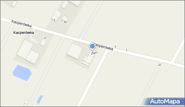 Kacperówka, Kacperówka, 15A, mapa Kacperówka
