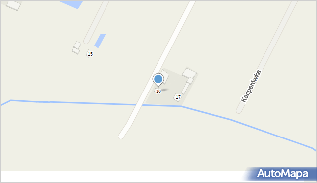 Kacperówka, Kacperówka, 16, mapa Kacperówka