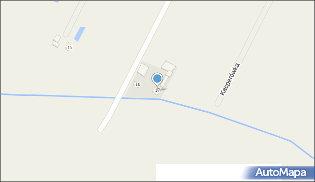 Kacperówka, Kacperówka, 17, mapa Kacperówka