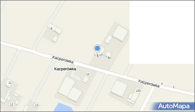 Kacperówka, Kacperówka, 8, mapa Kacperówka