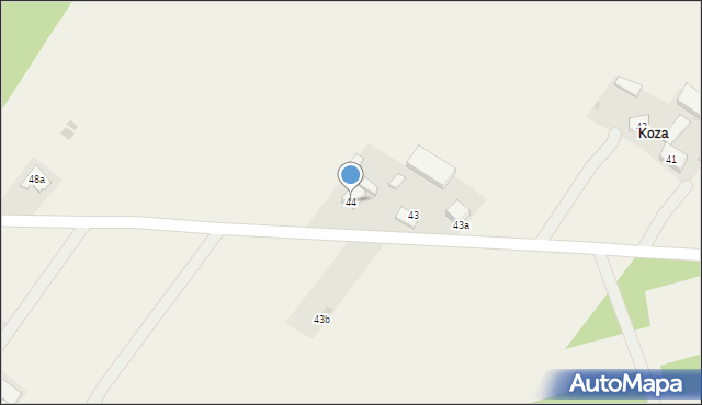 Kacprów, Kacprów, 44, mapa Kacprów