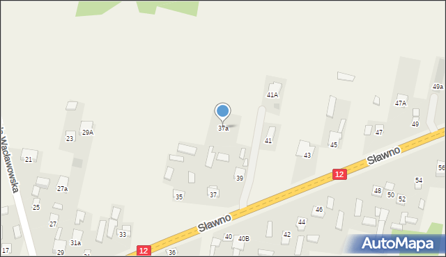 Kacprowice, Kacprowice, 37a, mapa Kacprowice