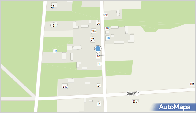 Kacpury, Kacpury, 16, mapa Kacpury