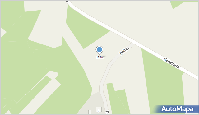 Kaczaki, Kaczaki, 154A, mapa Kaczaki