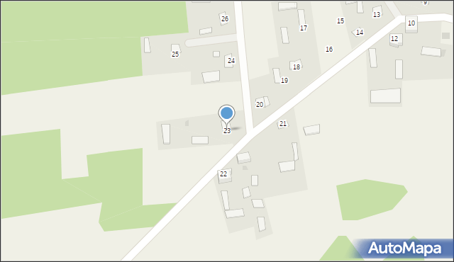 Kaczka, Kaczka, 23, mapa Kaczka