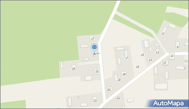 Kaczka, Kaczka, 26, mapa Kaczka