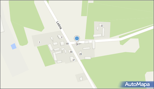 Kaczka, Kaczka, 29, mapa Kaczka