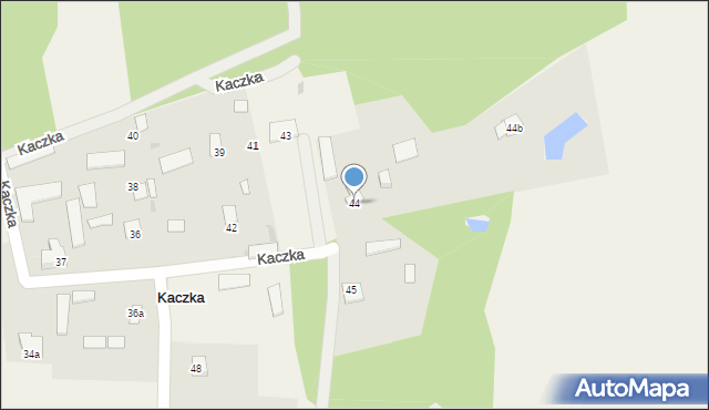 Kaczka, Kaczka, 44, mapa Kaczka