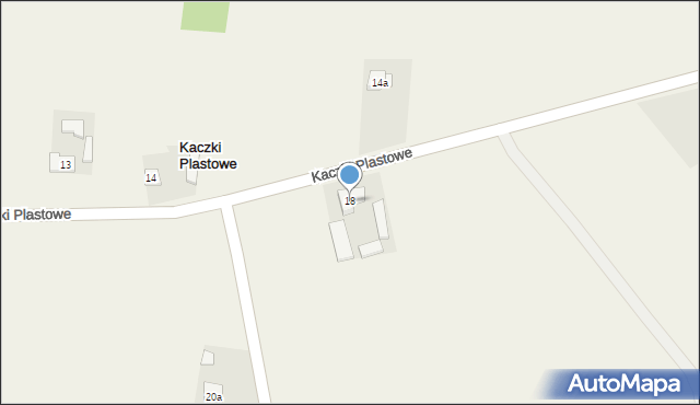 Kaczki Plastowe, Kaczki Plastowe, 18, mapa Kaczki Plastowe