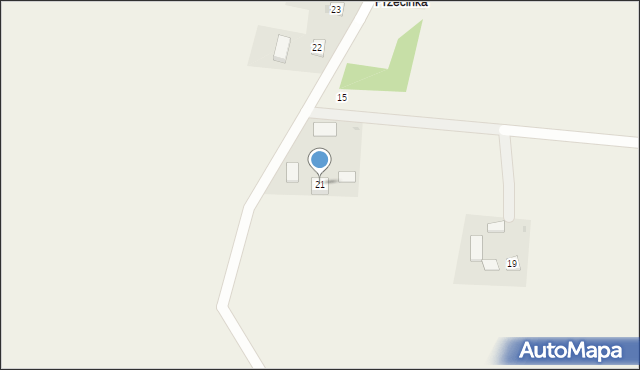 Kaczkowice, Kaczkowice, 21, mapa Kaczkowice
