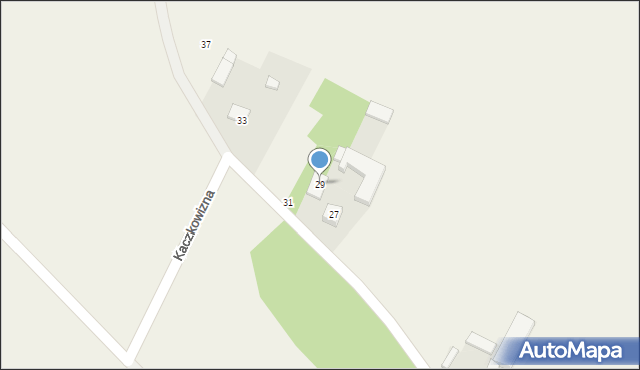 Kaczkowizna, Kaczkowizna, 29, mapa Kaczkowizna