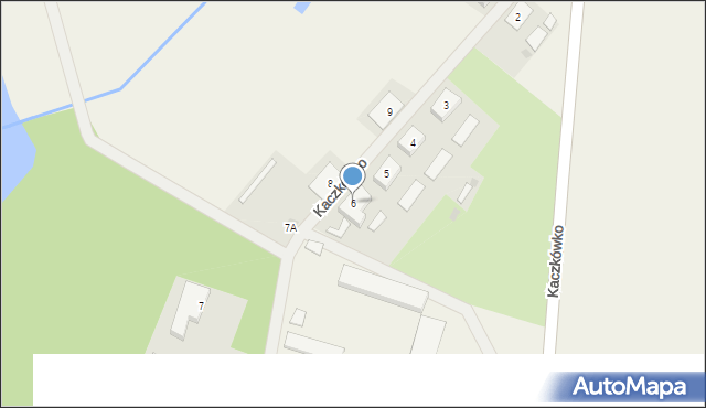 Kaczkówko, Kaczkówko, 6, mapa Kaczkówko