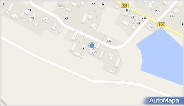 Kaczkowo, Kaczkowo, 2, mapa Kaczkowo