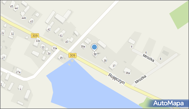 Kaczkowo, Kaczkowo, 39, mapa Kaczkowo