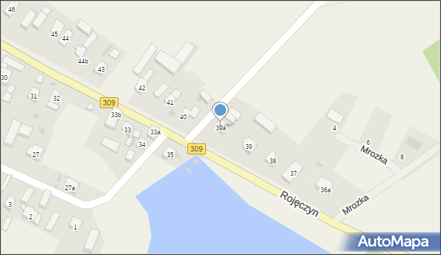 Kaczkowo, Kaczkowo, 39a, mapa Kaczkowo