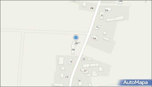 Kaczkowo, Kaczkowo, 18b, mapa Kaczkowo