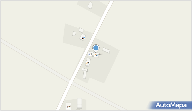 Kaczkowo, Kaczkowo, 24, mapa Kaczkowo