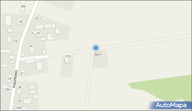Kaczkowo, Kaczkowo, 37d, mapa Kaczkowo