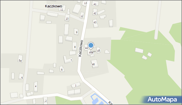 Kaczkowo, Kaczkowo, 44a, mapa Kaczkowo